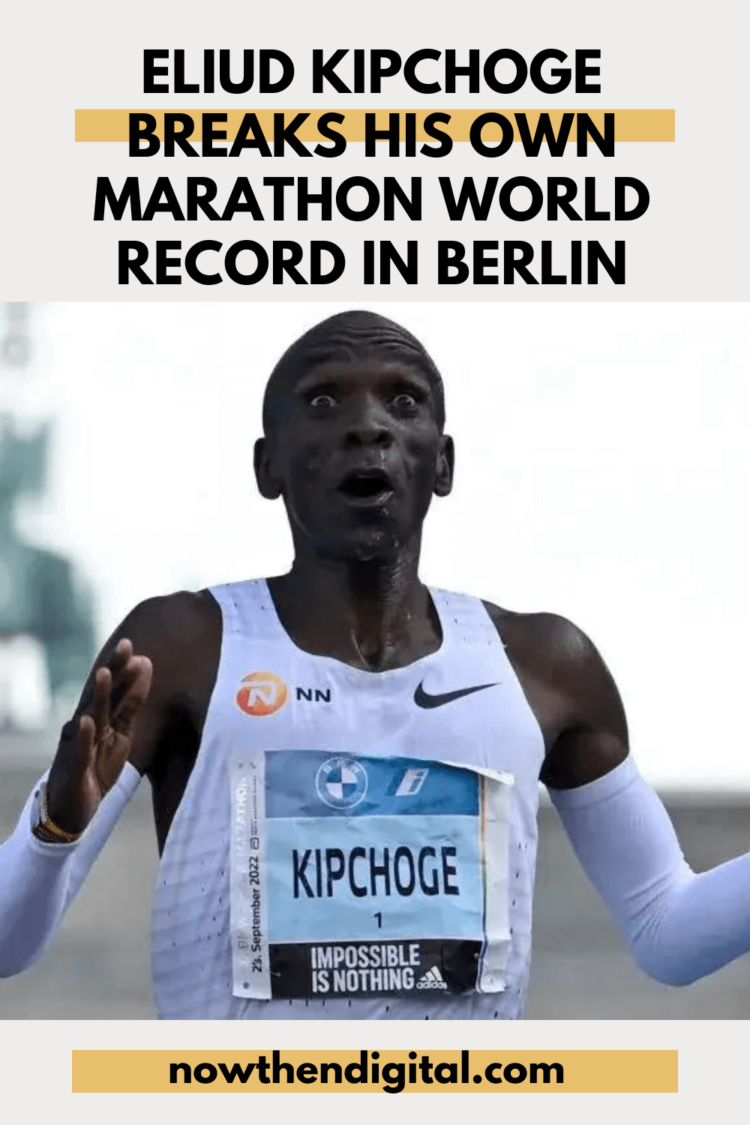 A Marathon World Record Is Broken By Eliud Kipchoge In Berlin Now