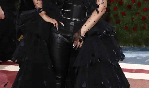 Nicki Minaj stunned at met gala 2022