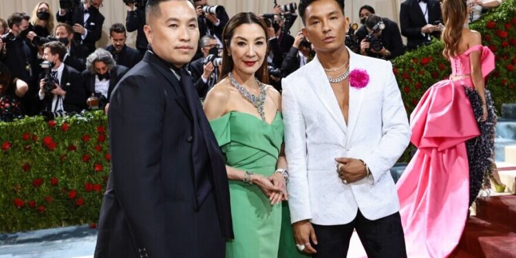 Phillip Lim, Michelle Yeoh, and Prabal Gurung