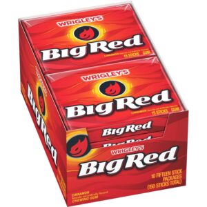 Big Red chewing gum