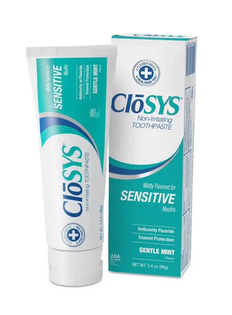CloSYS toothpaste for bad breath