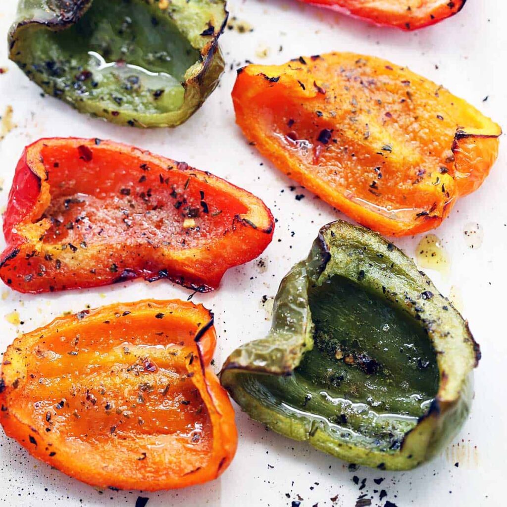 Roasted peppers