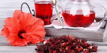 dry hibiscus flowers tea