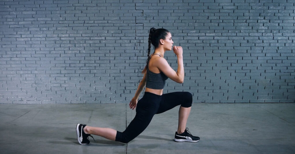 jumping lunges exercise for belly fat