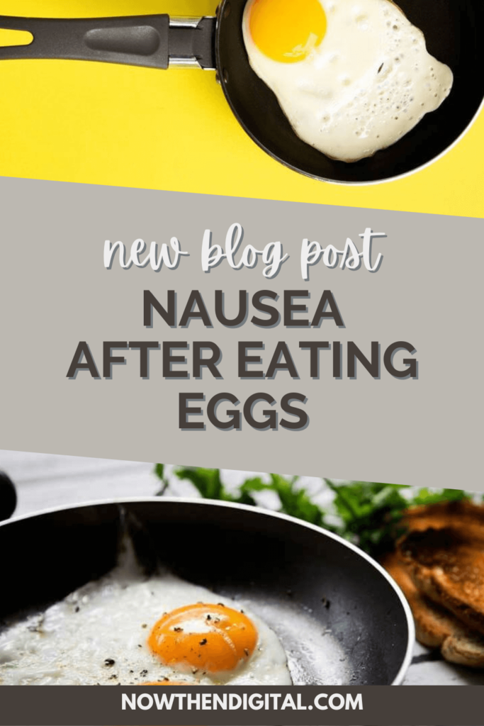 Why Do I Get Nausea After Eating Eggs? Now Then Digital