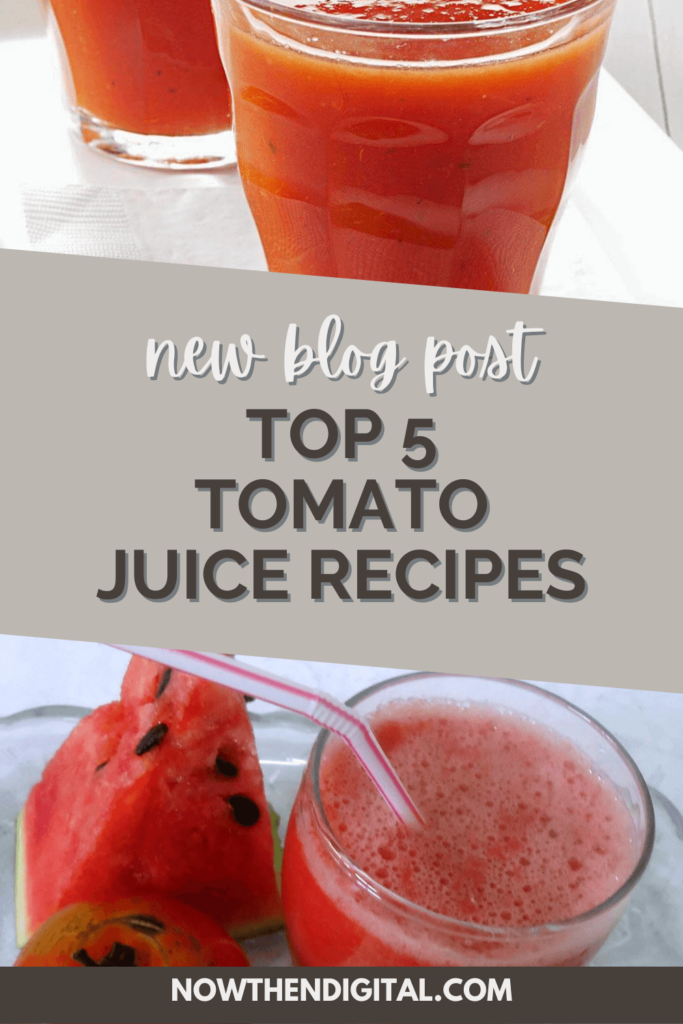 tomato juice recipe juicer