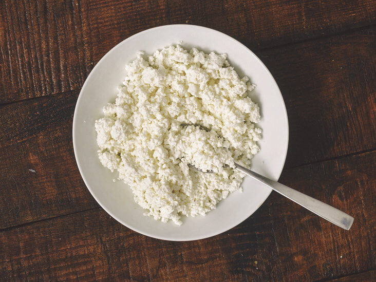 Cottage cheese is high protein low carb foods