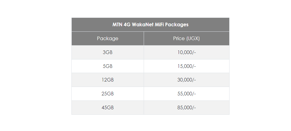 MTN 4G WakaNet MiFi (1)