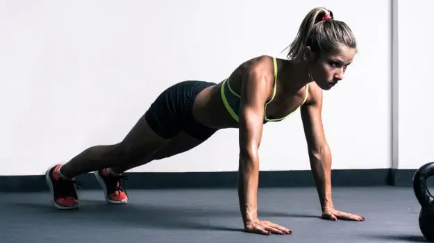 Pushups for women to lose arm fat