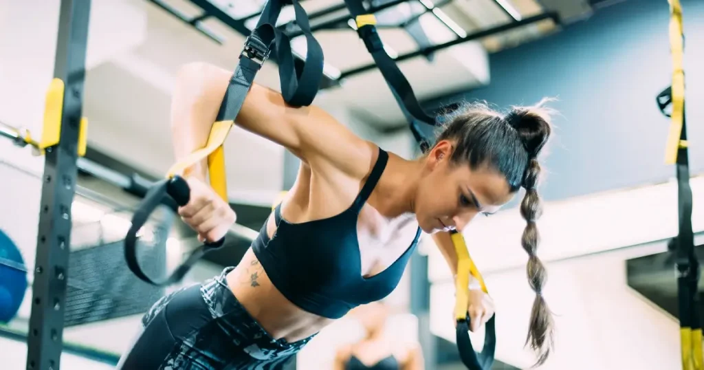 TRX Suspension System-at-home-workouts