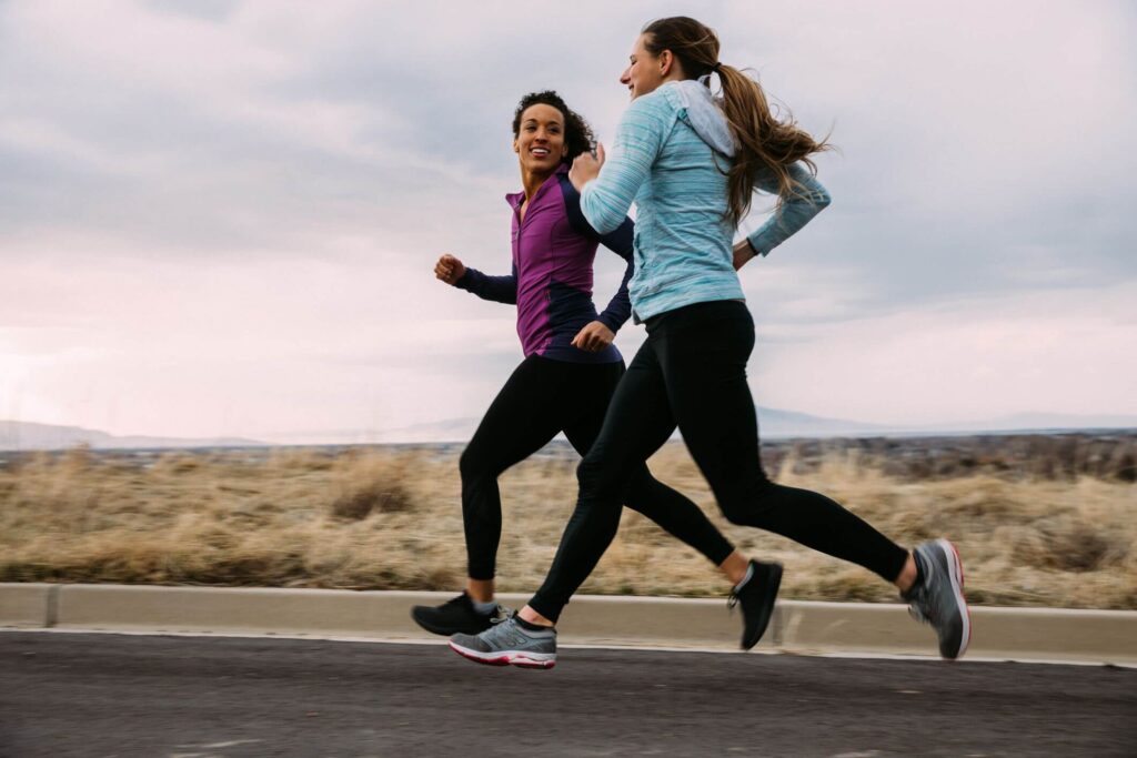Using a routine female-running-friends (1)