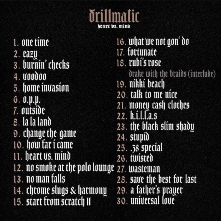 ‘Drillmatic Heart vs. Mind’ Album Review Not for Casual Fans Now