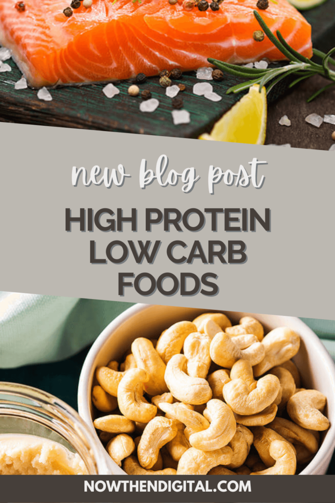 list of high protein low carb foods