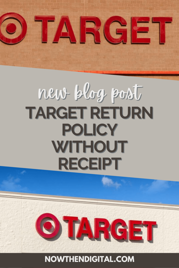 How to Use the Target Return Policy Now Then Digital