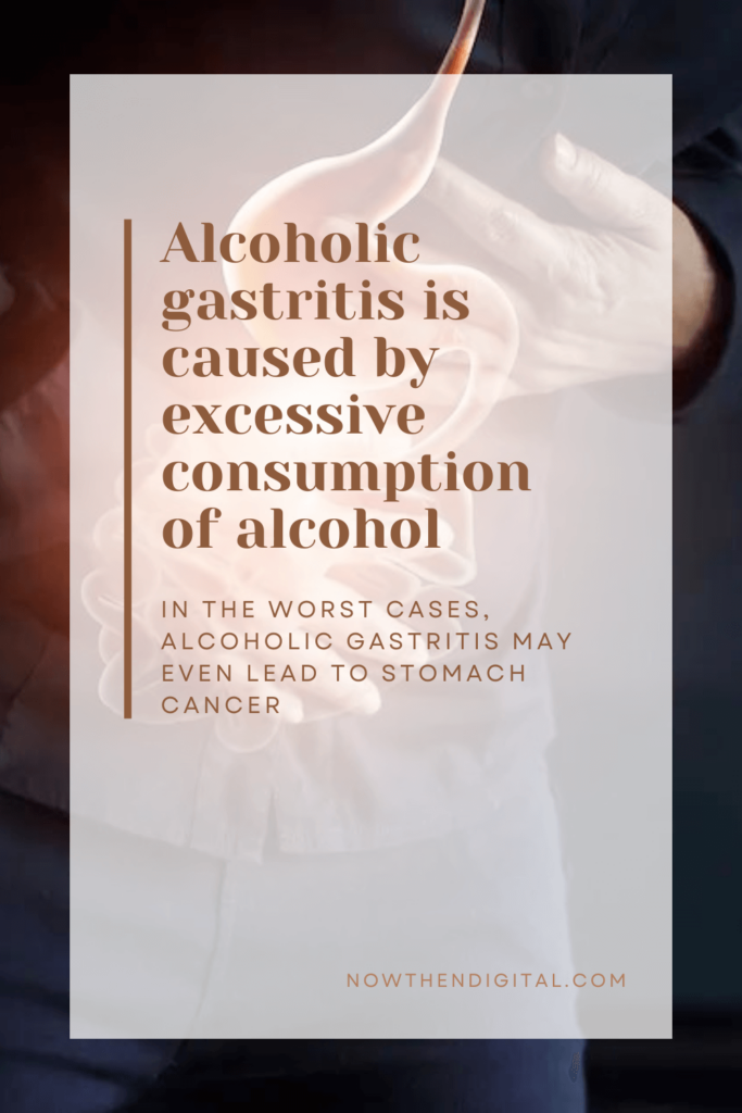 alcoholic gastritis cure