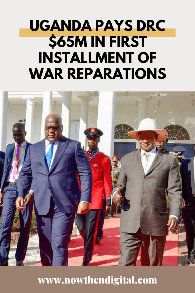installment war reparations uganda