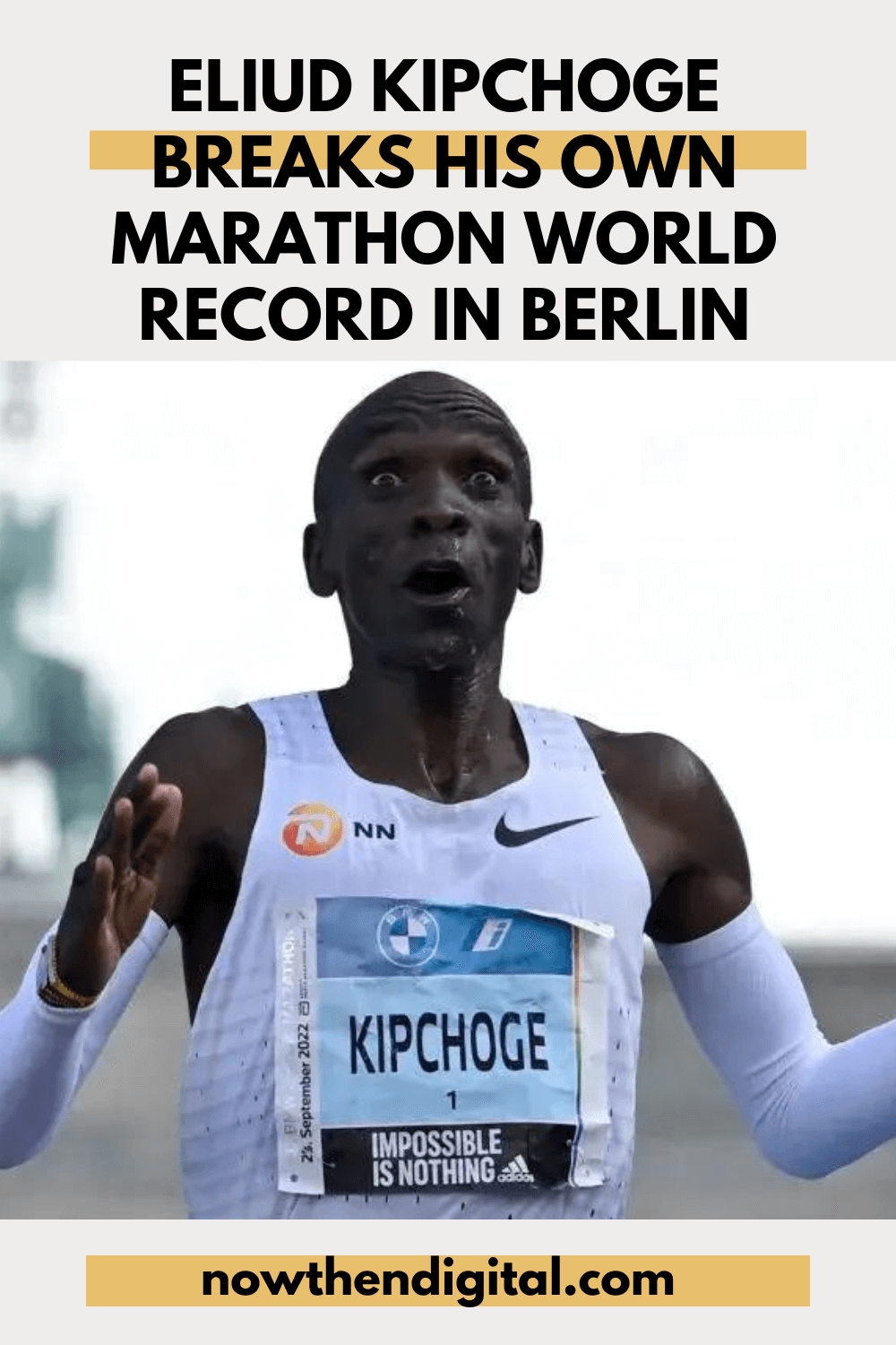 A Marathon World Record Is Broken By Eliud Kipchoge In Berlin - Now ...