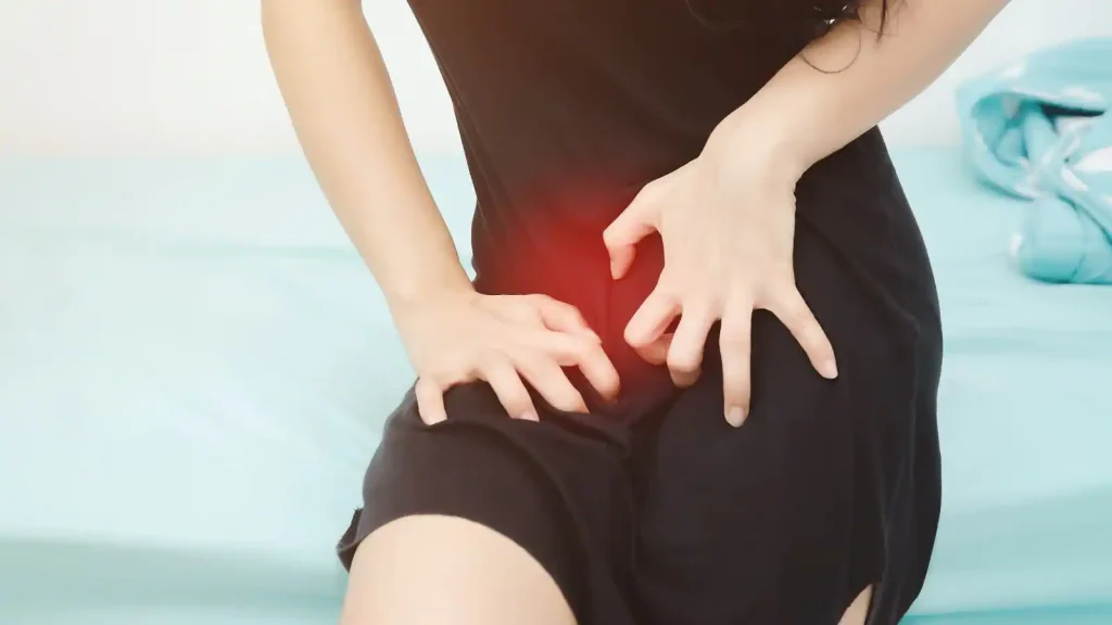 why is my vagina itchy after my period