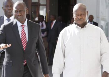 william ruto at uganda international trade fair