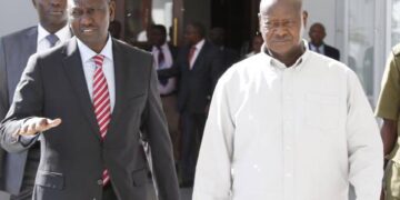 william ruto at uganda international trade fair