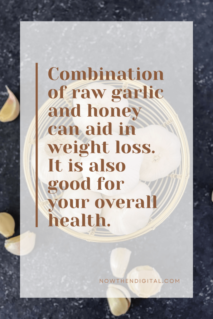 raw garlic home remedies for weight loss