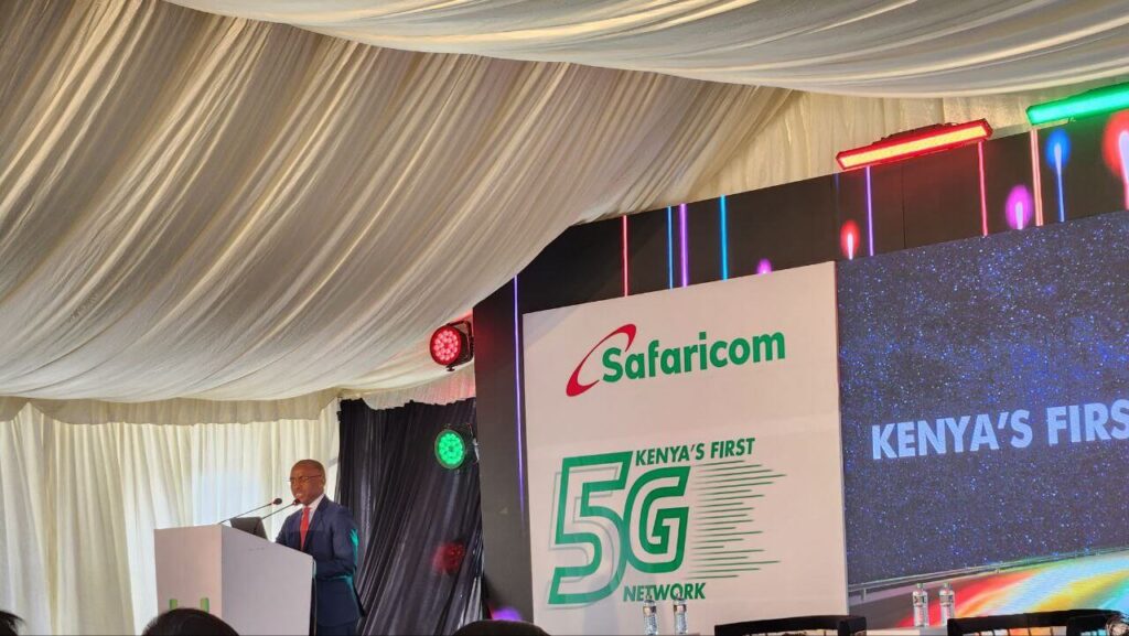 safaricom launches 5g network in kenya