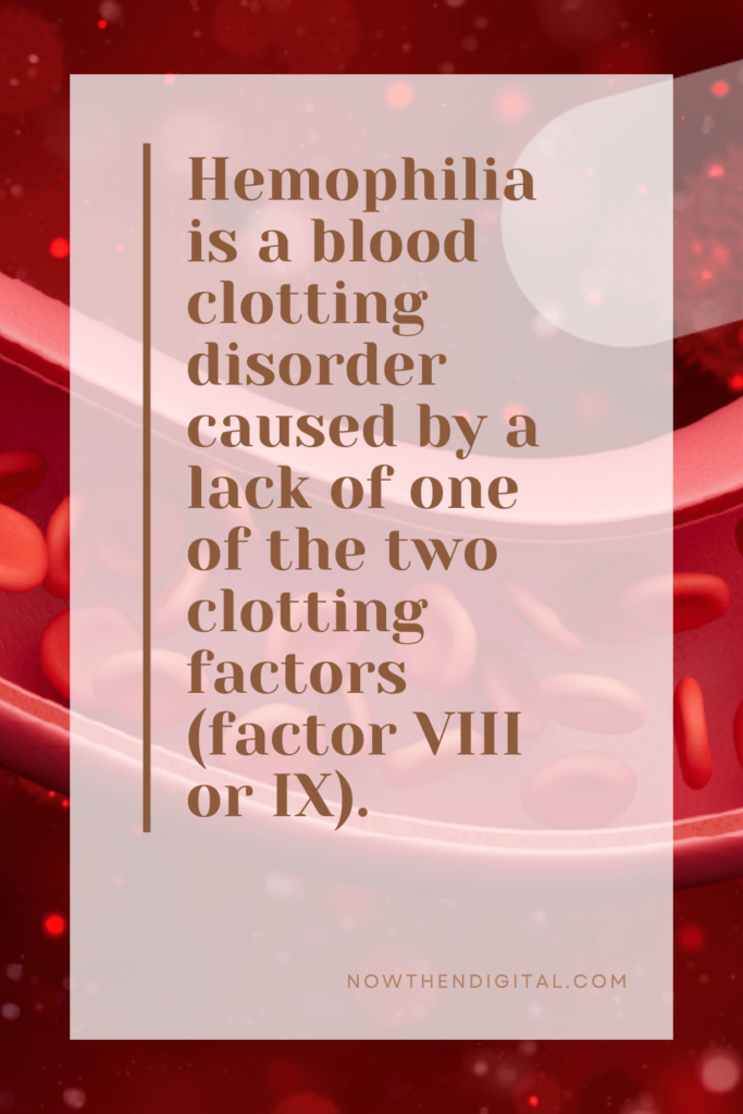 hemophilia a vs b signs