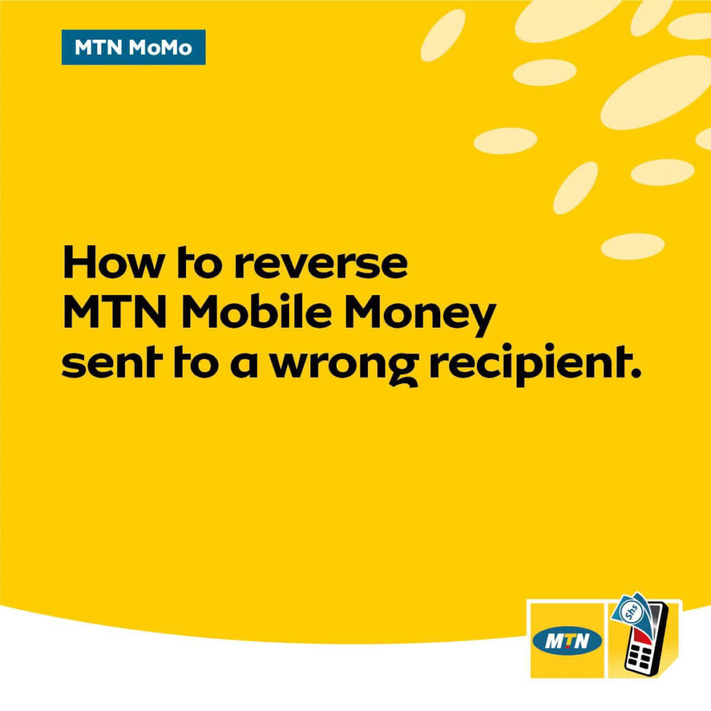 how to reverse money on mtn uganda