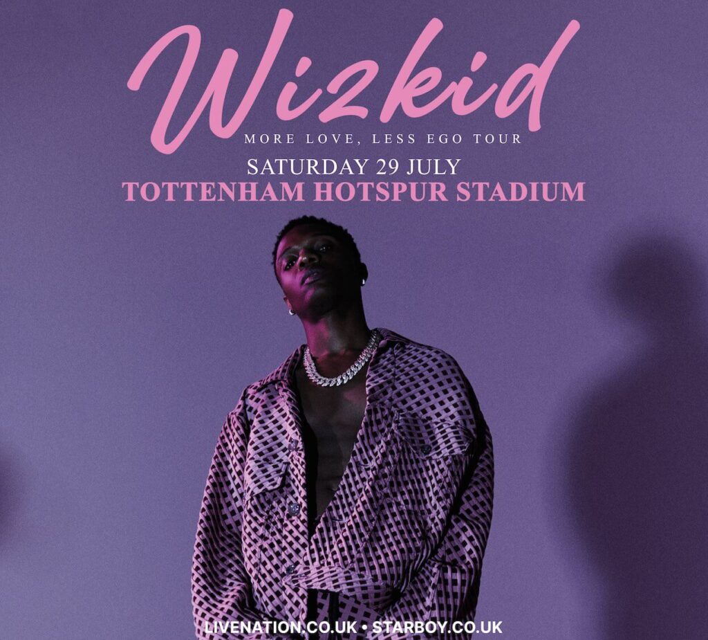 wizkid london tottenham hotspur stadium