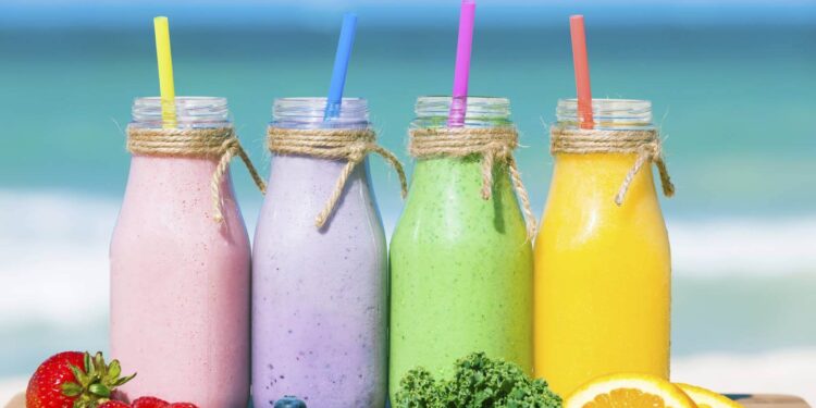 smoothie diet before and after