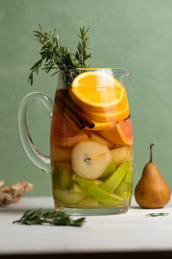 Pear-Cayenne Pepper-Ginger Water