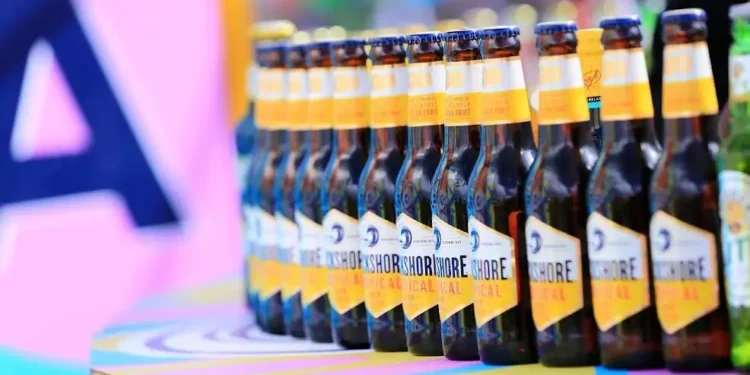 about rockshore tropical beer in uganda