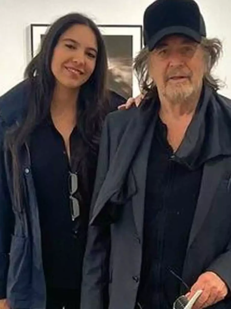 Al Pacino with Girlfriend Noor Alfallah