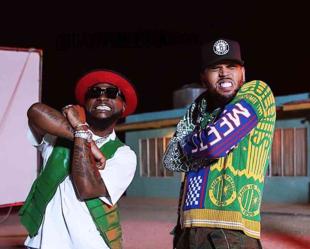 Davido and Chris Brown