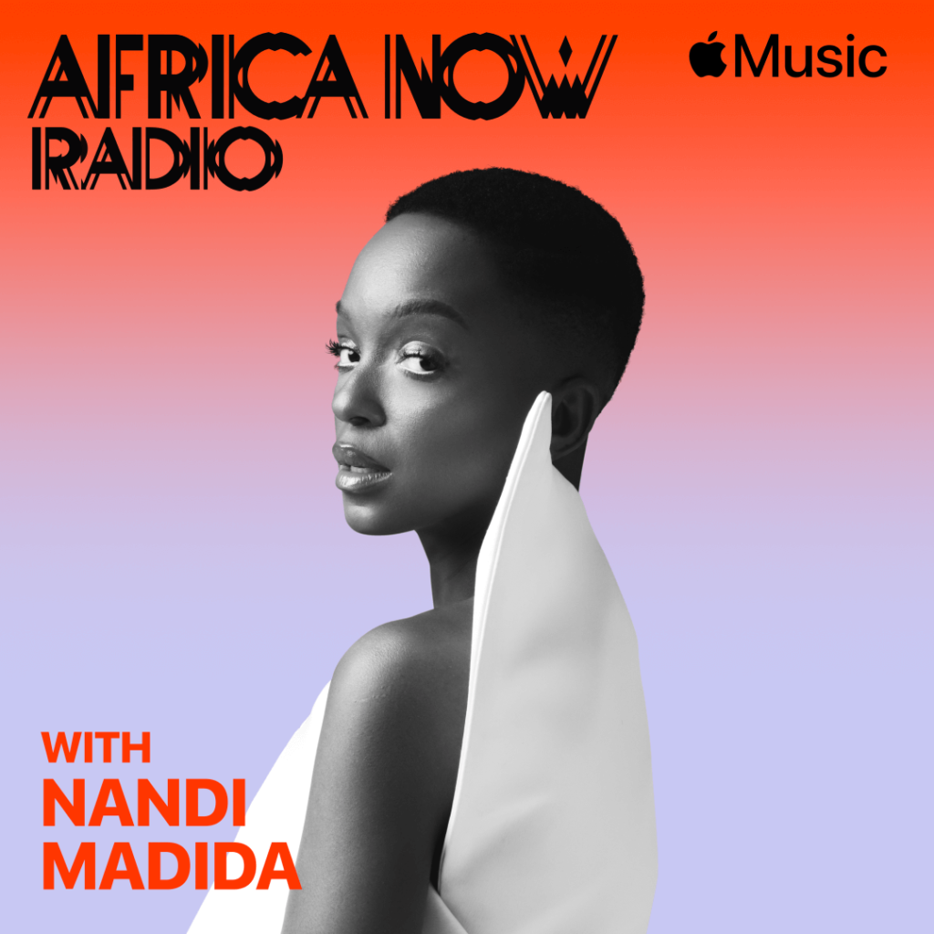 Nandi Madida host of Africa Now Radio