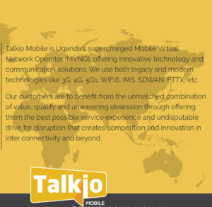 Talkio Mobile: Uganda's New Supercharged MVNO - Now Then Digital