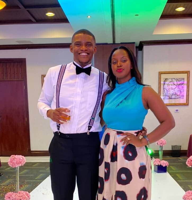 flavia tumusiime twins with husband andrew kabuura