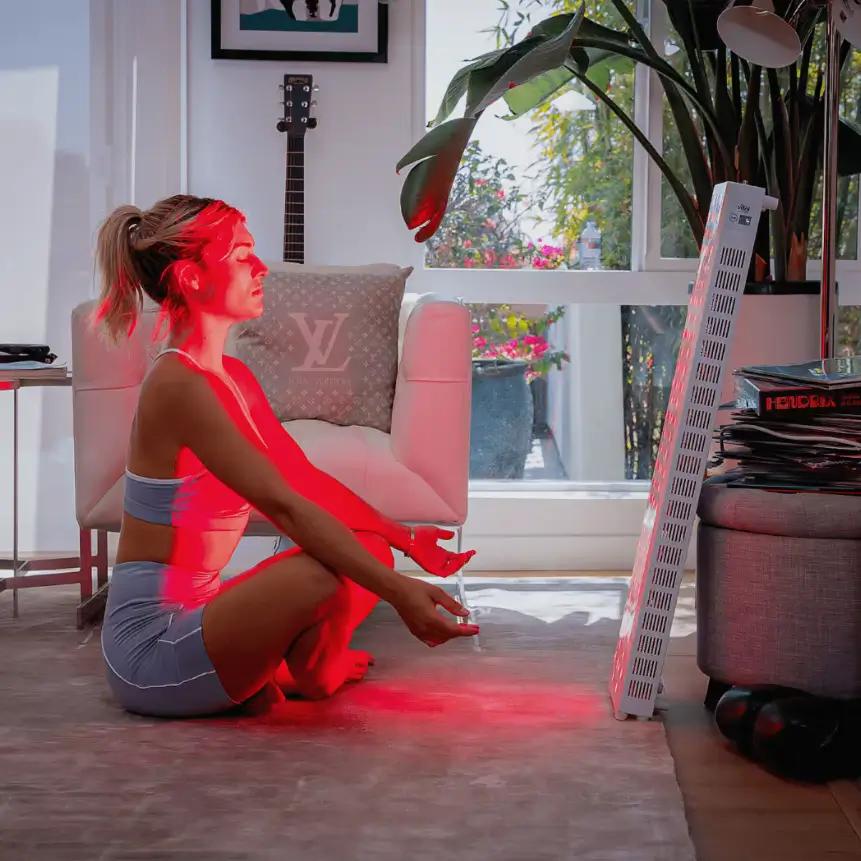 how to use red light therapy devices at home