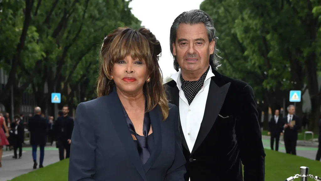 tina turner with husband erwin bach