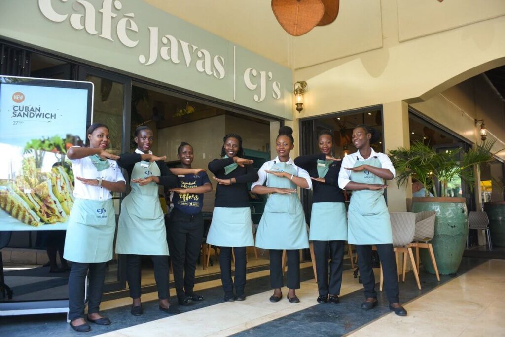Café Javas top 5 restaurants in uganda