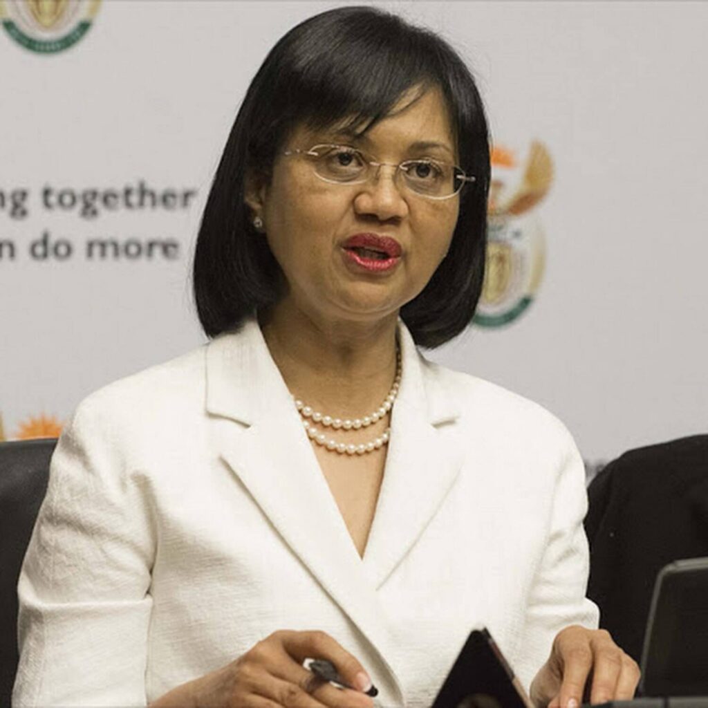 Former Minister Tina Joemat-Pettersson