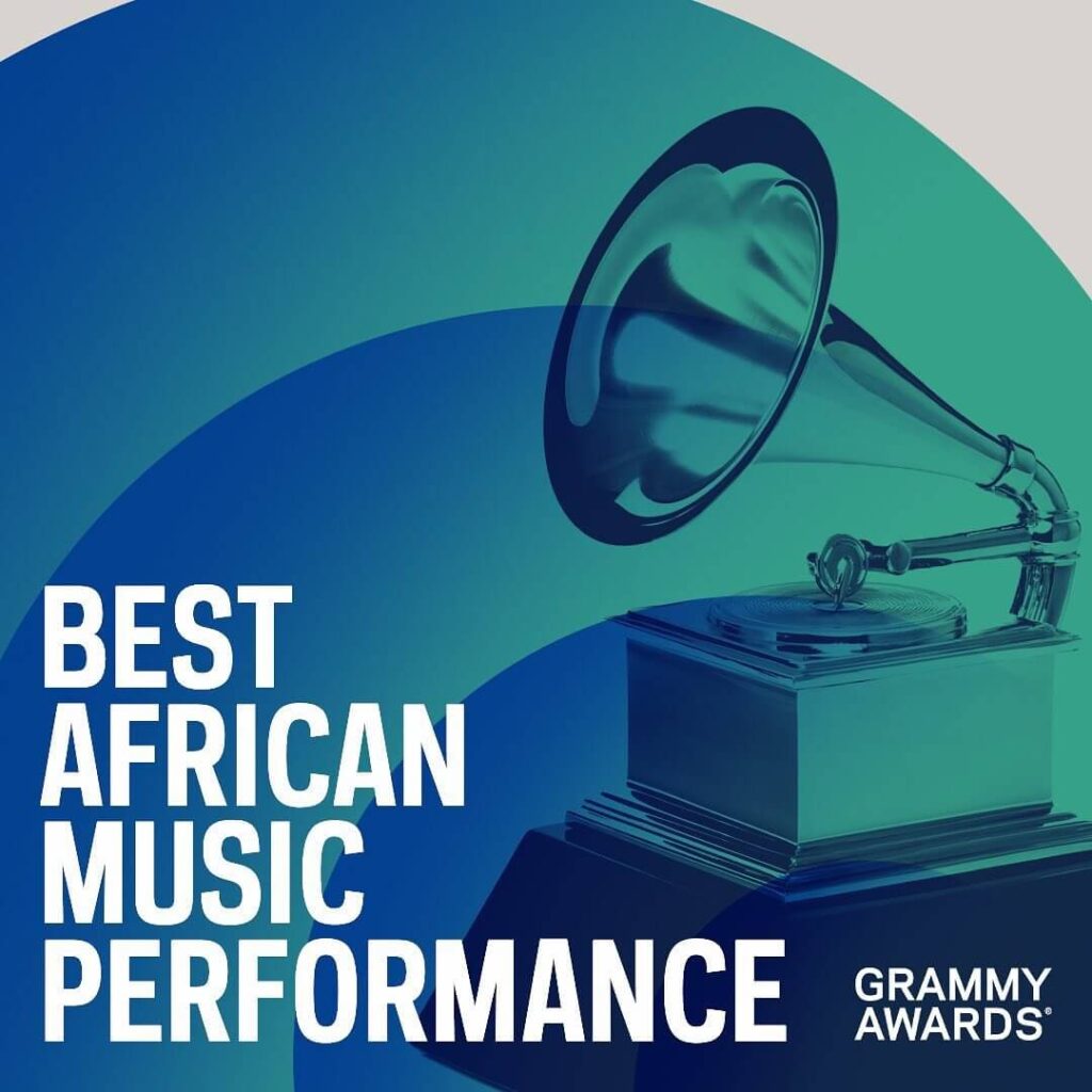 GRAMMYS adds Best African Music Performance Category