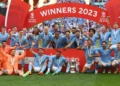 Manchester City beats Manchester United in the FA Cup