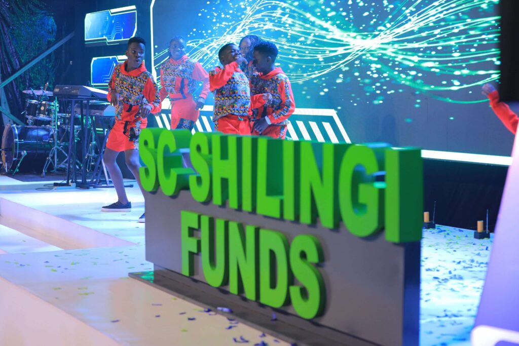 The Triplets Ghetto Kids perform at SC Shilingi Funds Launch