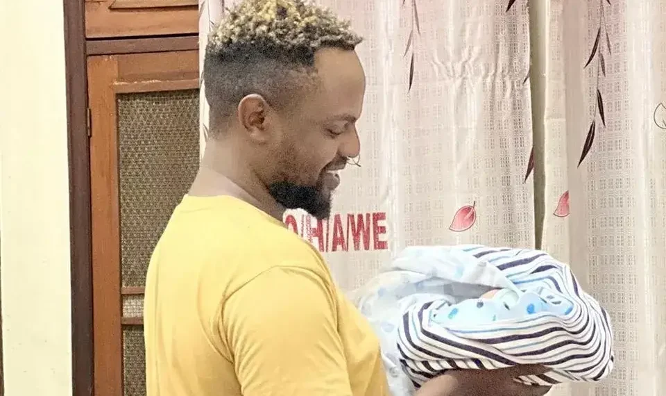 Victor Kamenyo welcomes bouncing baby boy
