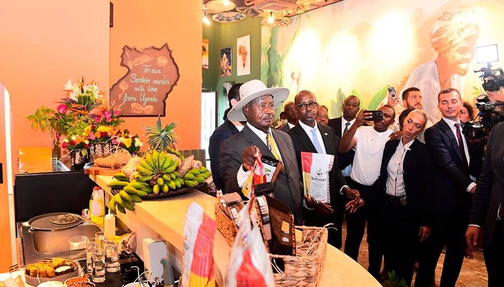 President Museveni Opens Uganda Trade Hub in Serbia