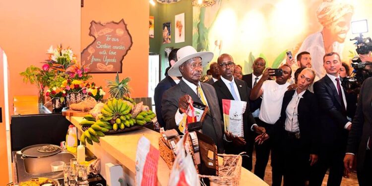 President Museveni Opens Uganda Trade Hub in Serbia