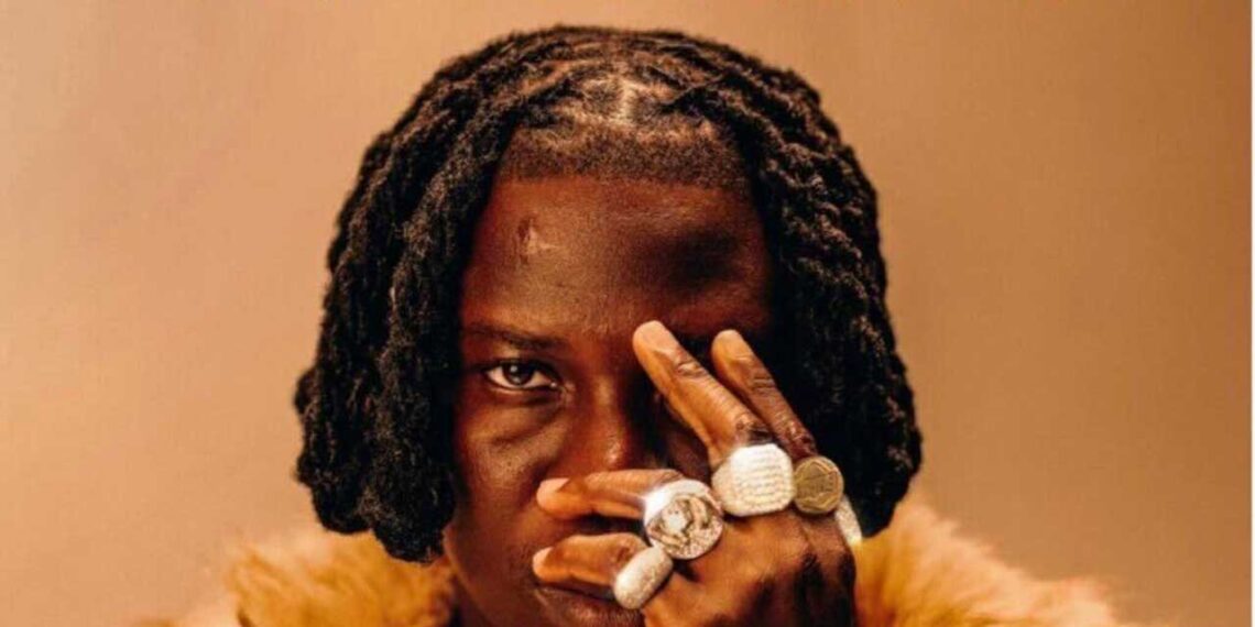 Stonebwoy 100 Million Streams on Boomplay with 5th dimension