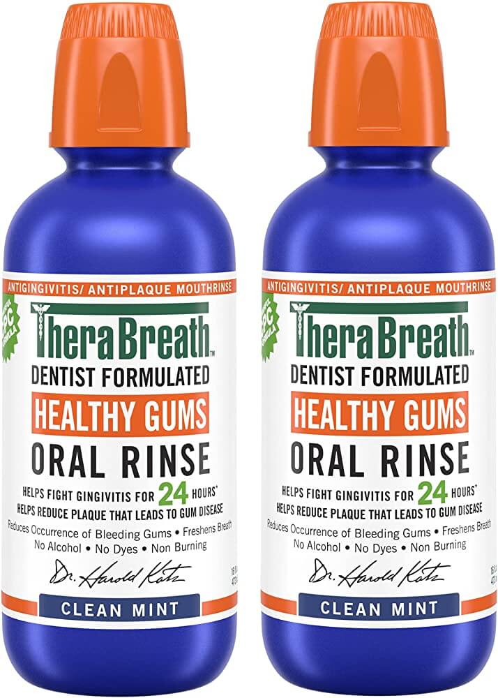 TheraBreath Periodontist Recommended Healthy Gums Oral Rinse