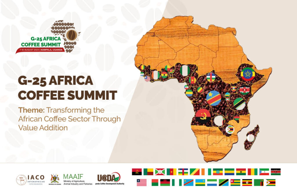 Uganda will host the 2nd G25 African Coffee Summit